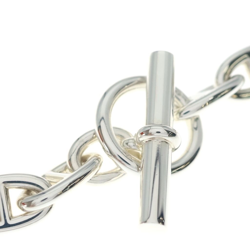 Hermes Chaine D'ancre Necklace Chain Silver — view 3
