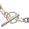 Hermes Chaine D'ancre Necklace Chain Silver
