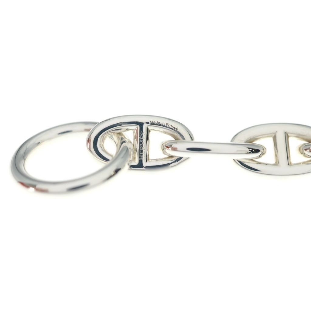 Hermes Chaine D'ancre Necklace Chain Silver — view 5