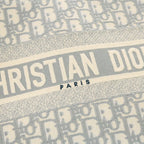 Dior Book Tote Oblique Canvas Gray — view 6