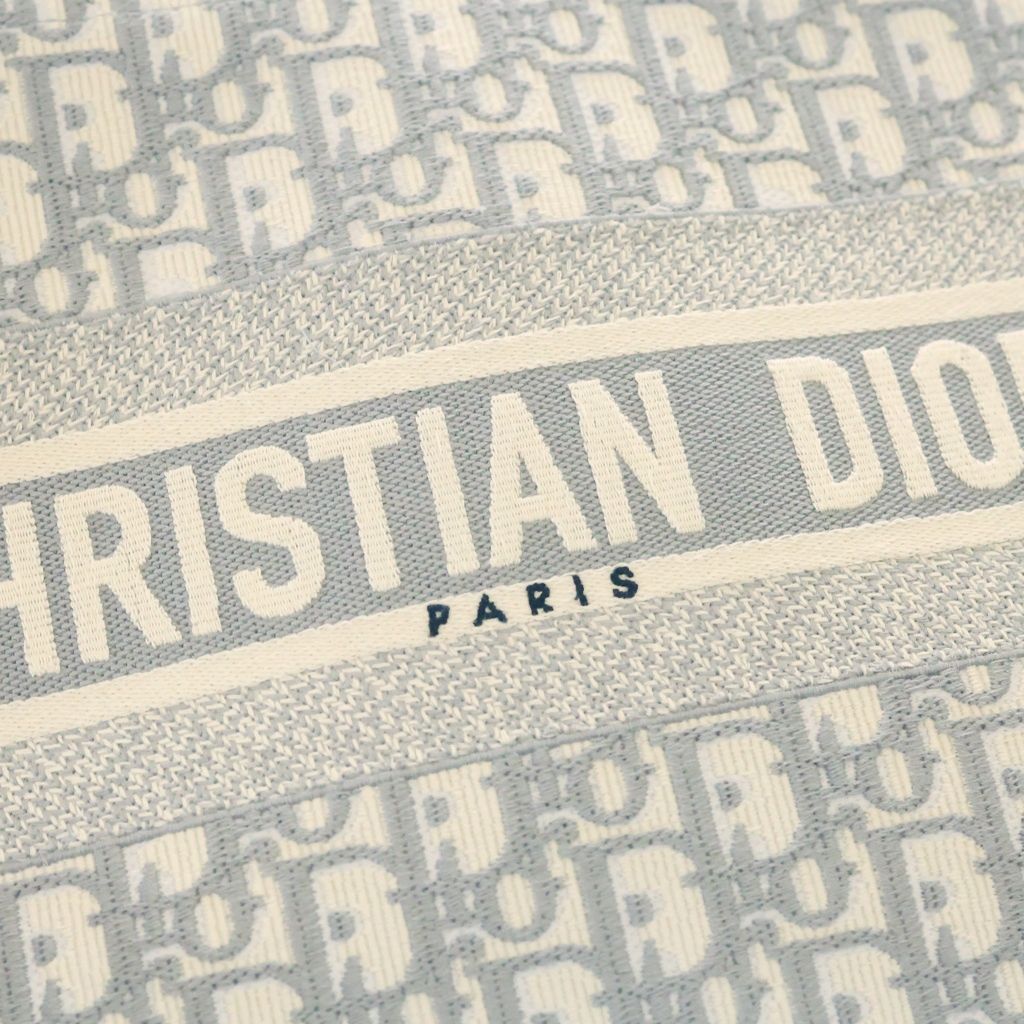 Dior Book Tote Oblique Canvas Gray — view 6