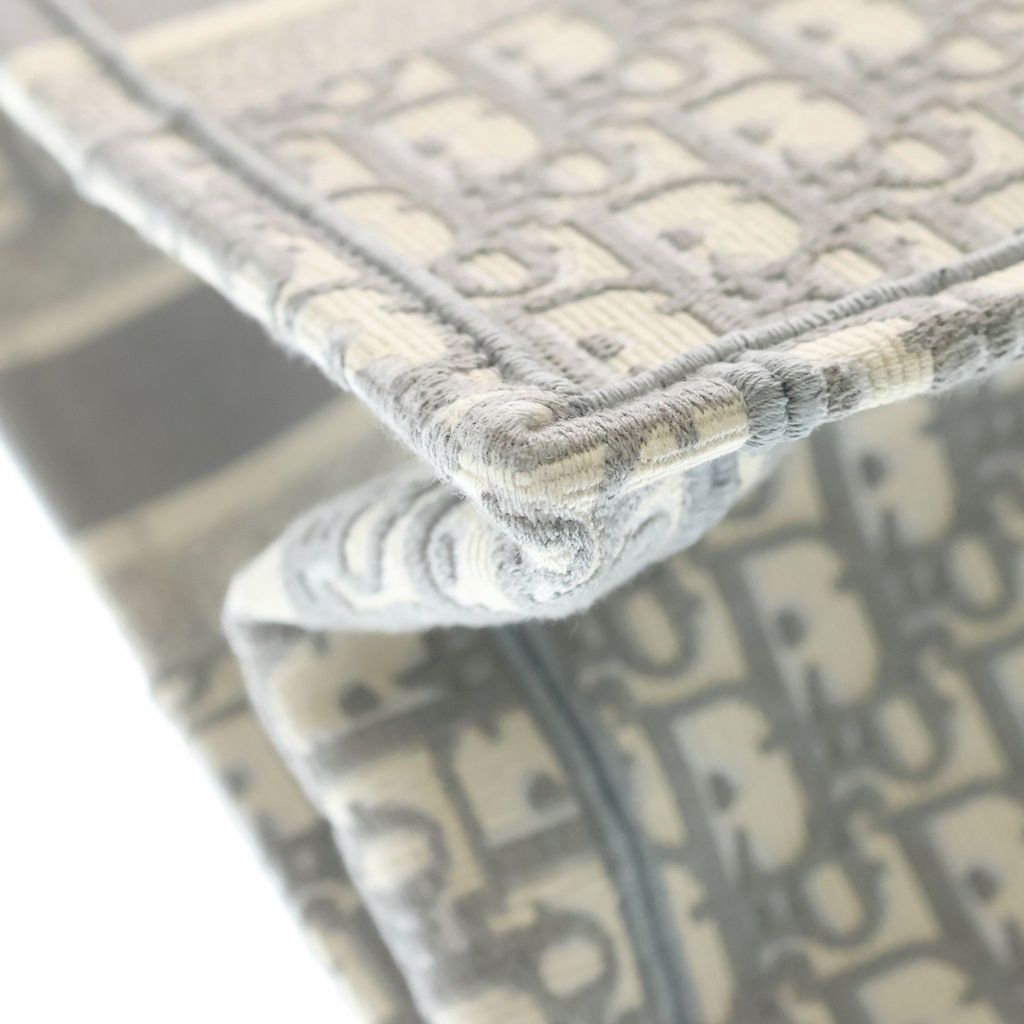 Dior Book Tote Oblique Canvas Gray — view 5