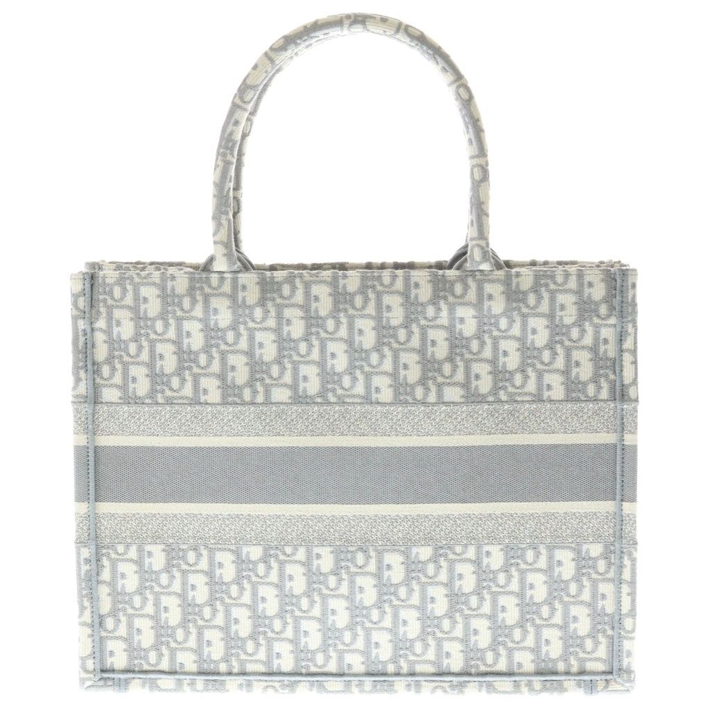 Dior Book Tote Oblique Canvas Gray — view 2