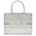 Dior Book Tote Oblique Canvas Gray