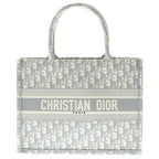 Dior Book Tote Oblique Canvas Gray