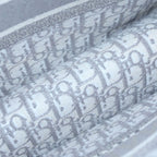 Dior Book Tote Oblique Canvas Gray — view 7