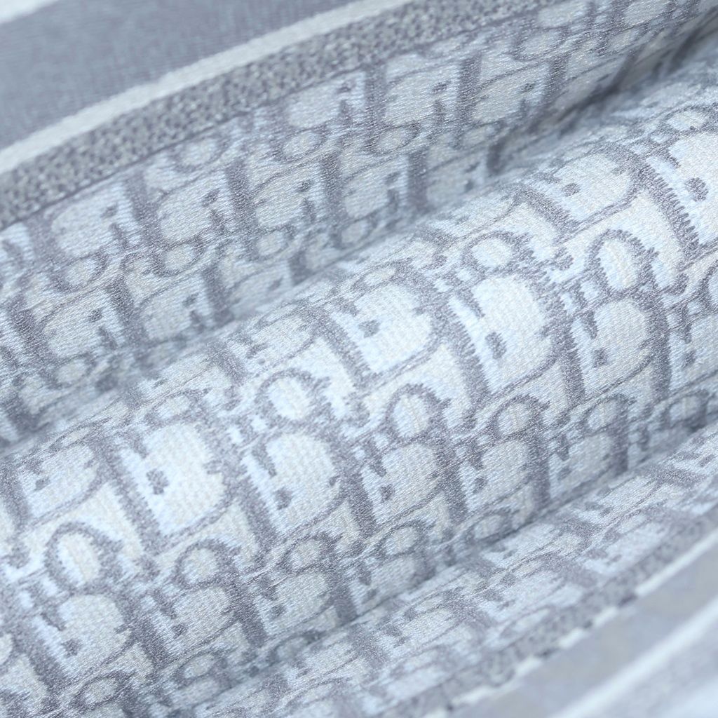 Dior Book Tote Oblique Canvas Gray — view 7