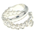 Hermes Book le Cellier Inflexible 58 Ring Silver