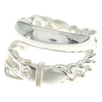 Hermes Book le Cellier Inflexible 58 Ring Silver