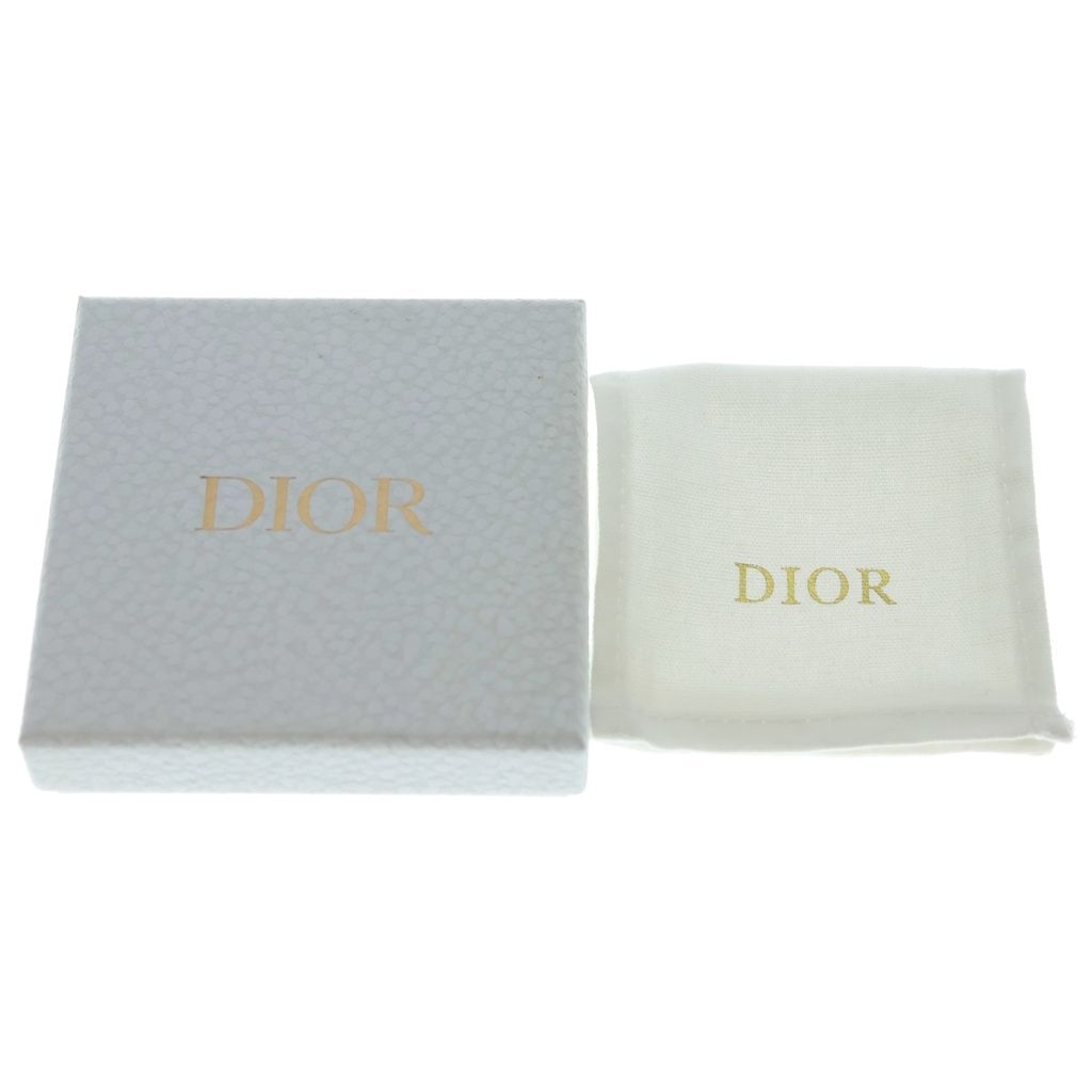 Dior Evolution Logo Rhinestone Choker Necklace Gold — view 6
