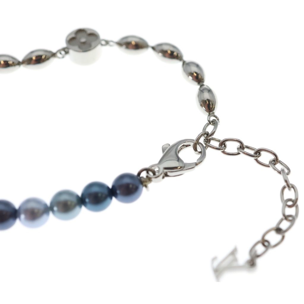 Louis Vuitton Bracelet Pearl Fusion Chain Silver — view 5