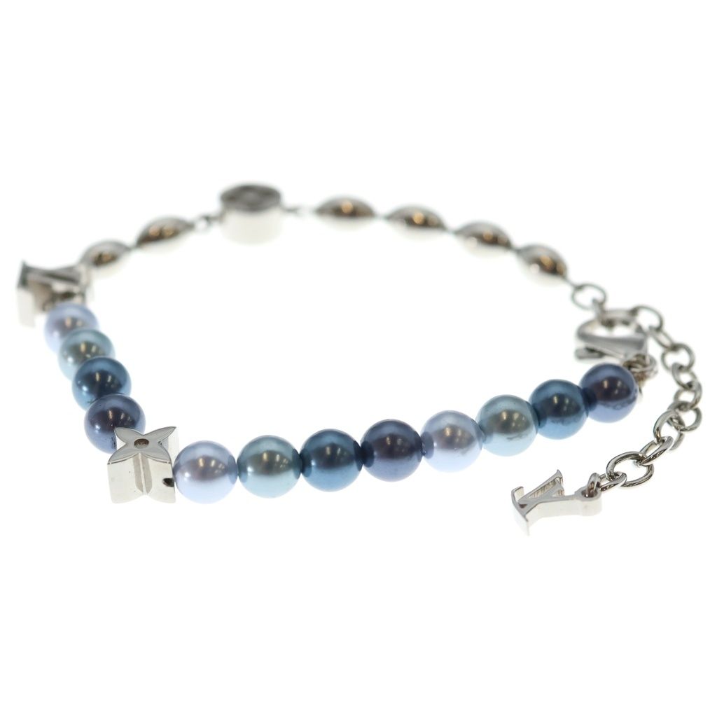 Louis Vuitton Bracelet Pearl Fusion Chain Silver — view 4