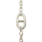Hermes Chaine D'ancre Farandole Bracelet Argente Silver — view 5