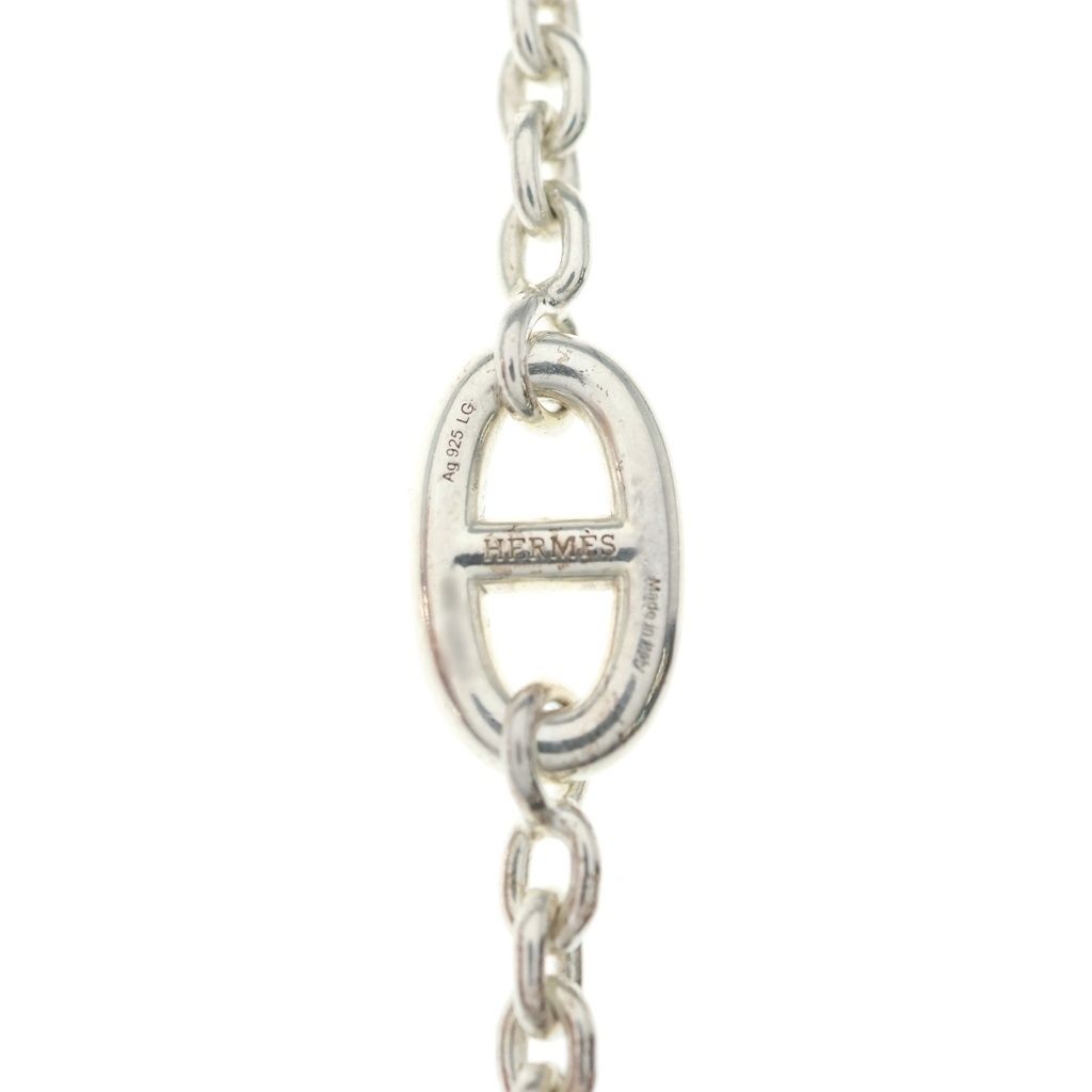 Hermes Chaine D'ancre Farandole Bracelet Argente Silver — view 5