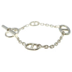 Hermes Chaine D'ancre Farandole Bracelet Argente Silver — view 3