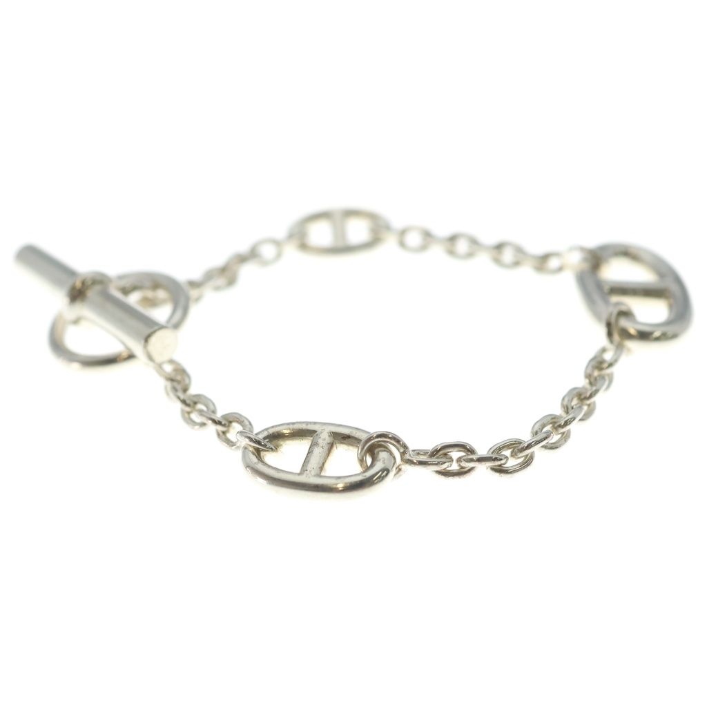 Hermes Chaine D'ancre Farandole Bracelet Argente Silver — view 3