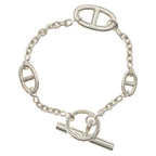Hermes Chaine D'ancre Farandole Bracelet Argente Silver — view 2