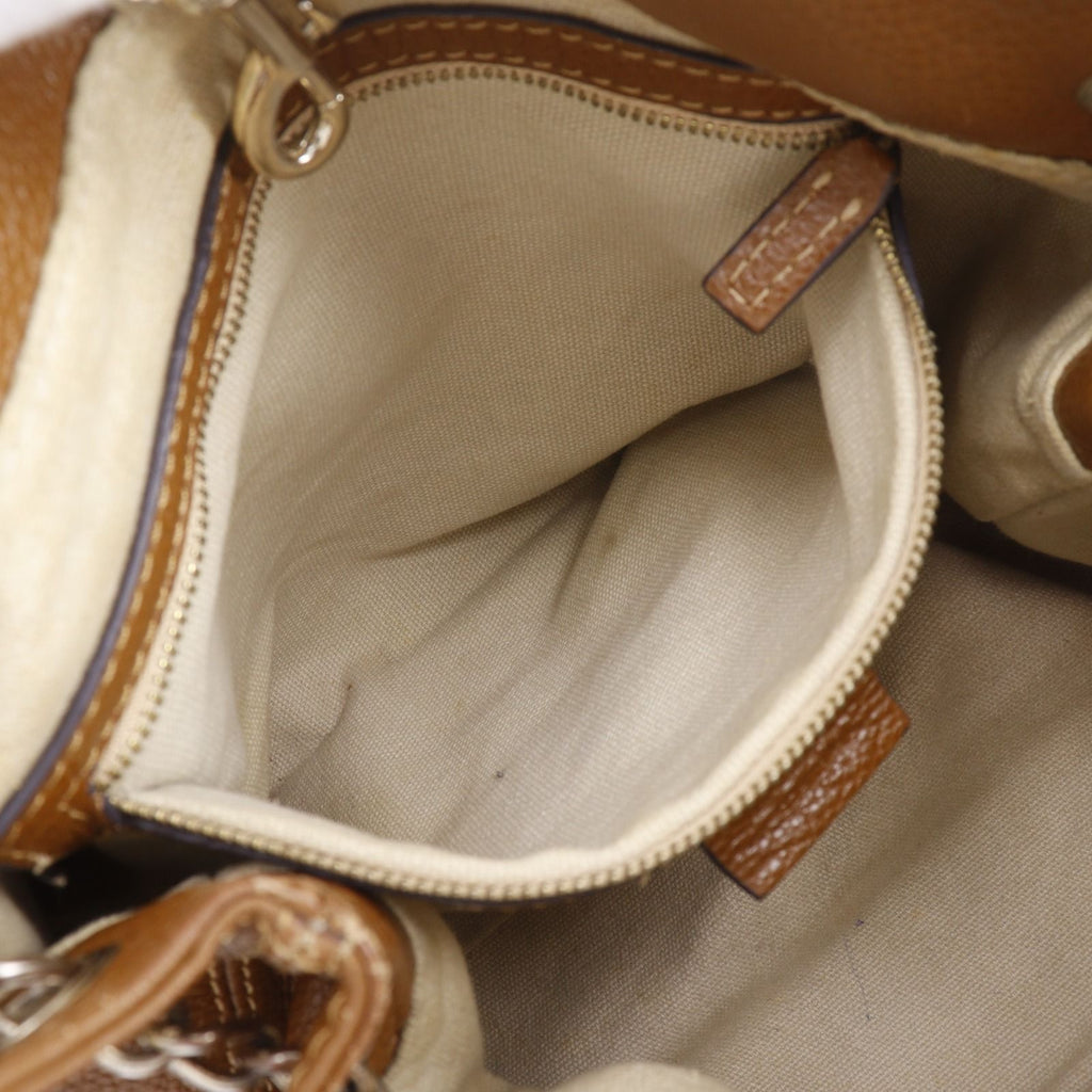 Gucci Soho Interlocking Leather Brown Tote — view 6