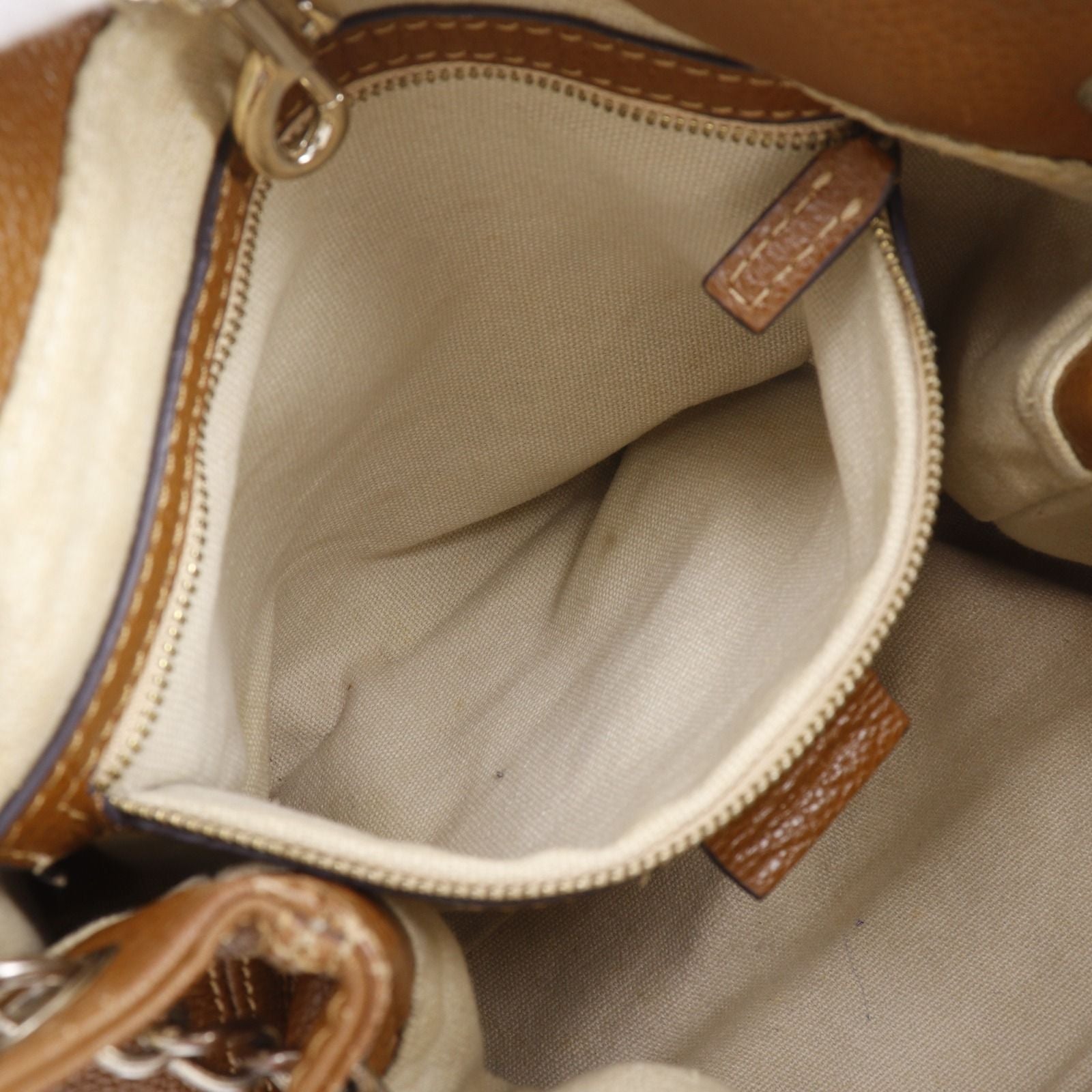 Gucci Soho Interlocking Leather Brown Tote — view 6