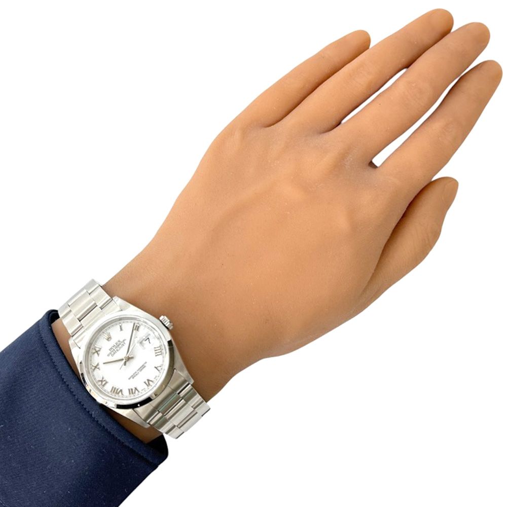 Rolex Datejust Oyster Perpetual Watch Stainless Steel Automatic Winding P Number — view 2