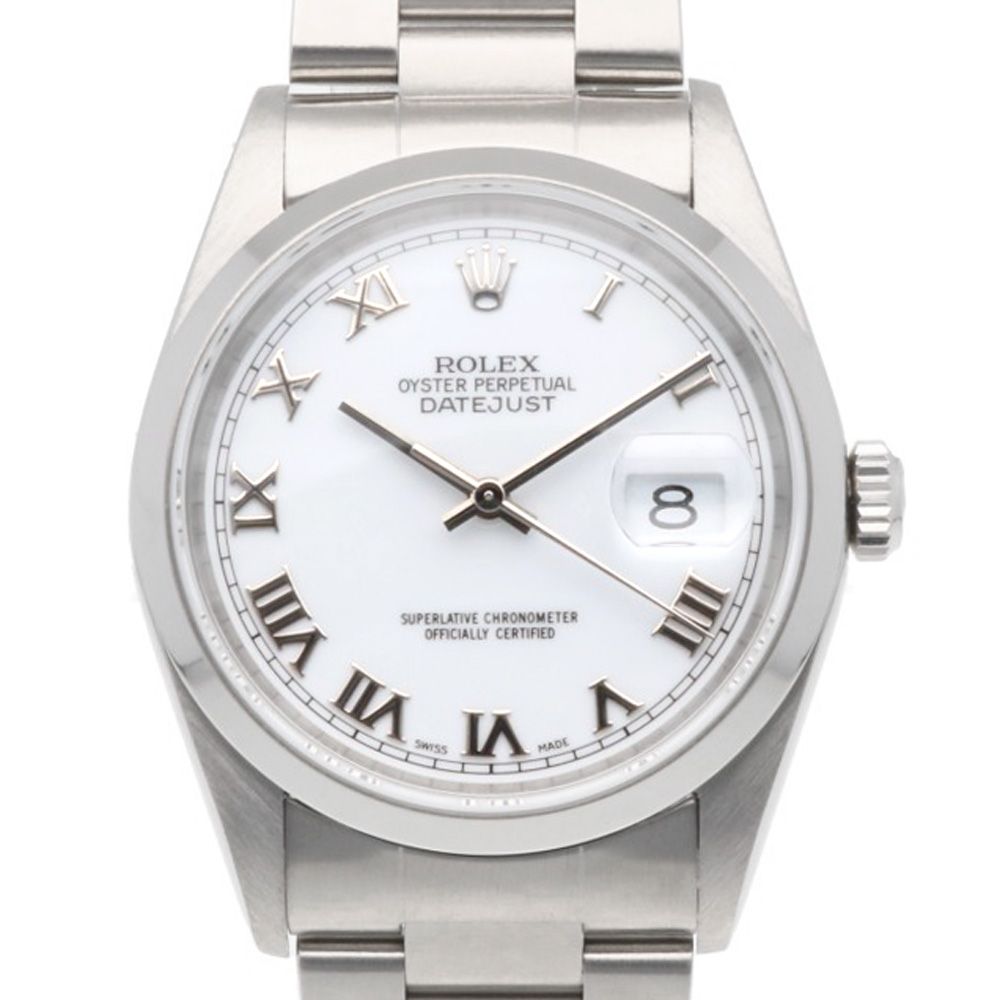 Rolex Datejust Oyster Perpetual Watch Stainless Steel Automatic Winding P Number