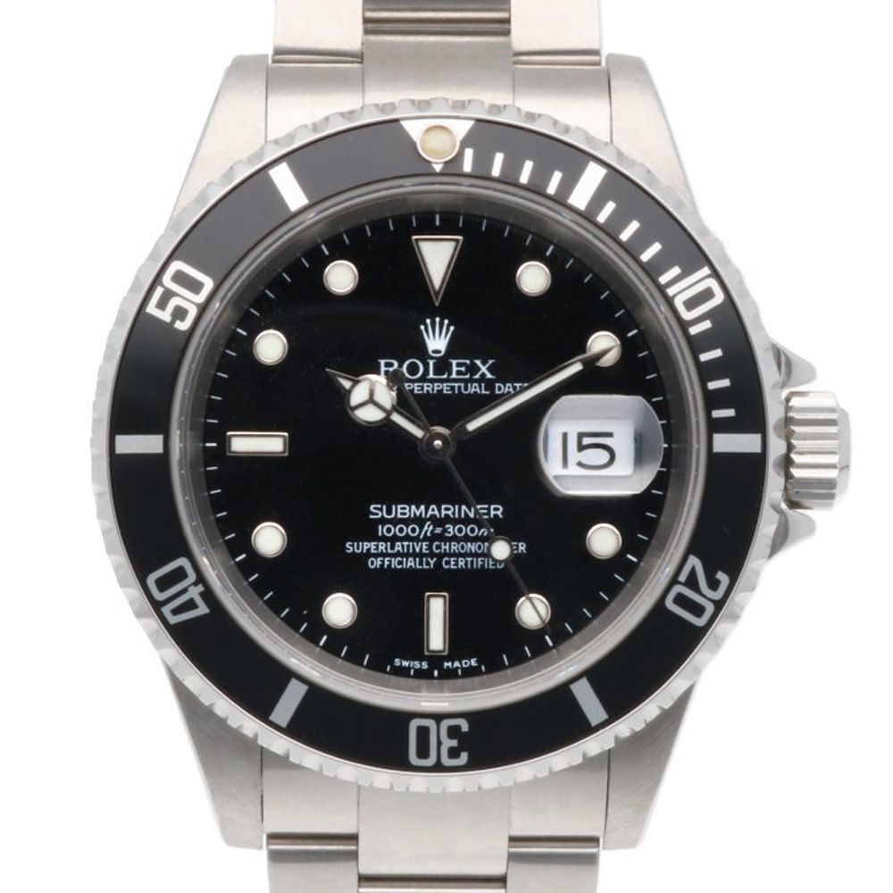 Rolex Submariner Oyster Perpetual Watch Stainless Steel Automatic Winding