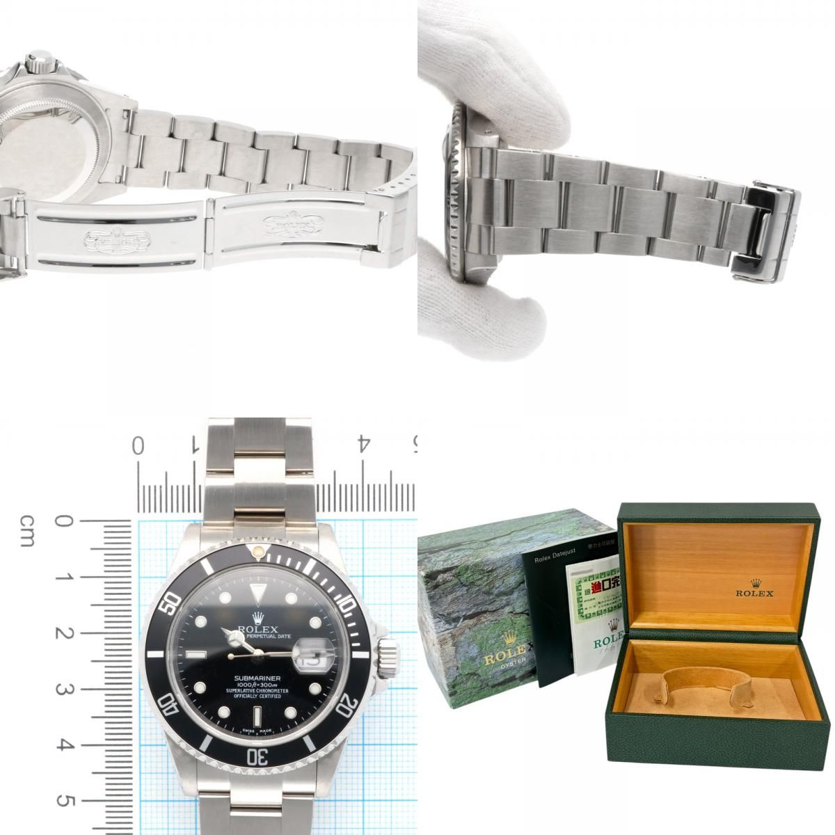 Rolex Submariner Oyster Perpetual Watch Stainless Steel Automatic Winding — view 9