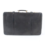 Gucci Vintage Leather Trunk Hardcase Bag Suitcase Black — view 3