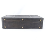 Gucci Vintage Leather Trunk Hardcase Bag Suitcase Black — view 6