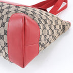 Gucci GG Canvas 019 Leather Tote Shoulder Hand — view 4