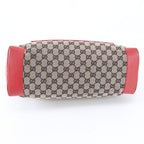 Gucci GG Canvas 019 Leather Tote Shoulder Hand — view 5