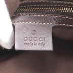 Gucci Bambu Horsebit Pattern Leather Tote Shoulder Hand — view 8