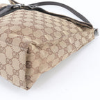 Gucci GG Canvas Jackie 001 Leather Shoulder Bag Tote Hand — view 4