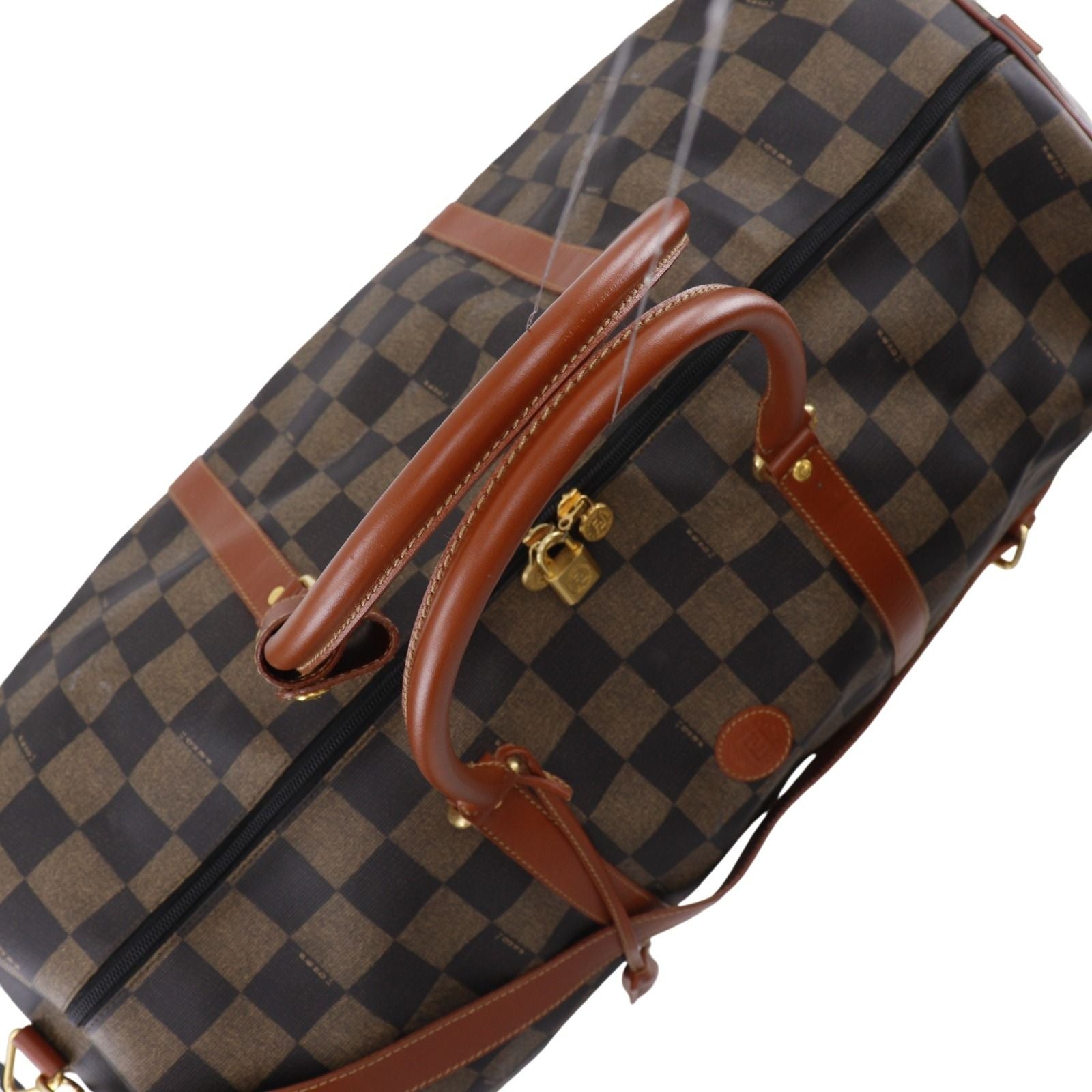Fendi Pecan Brown Boston — view 5