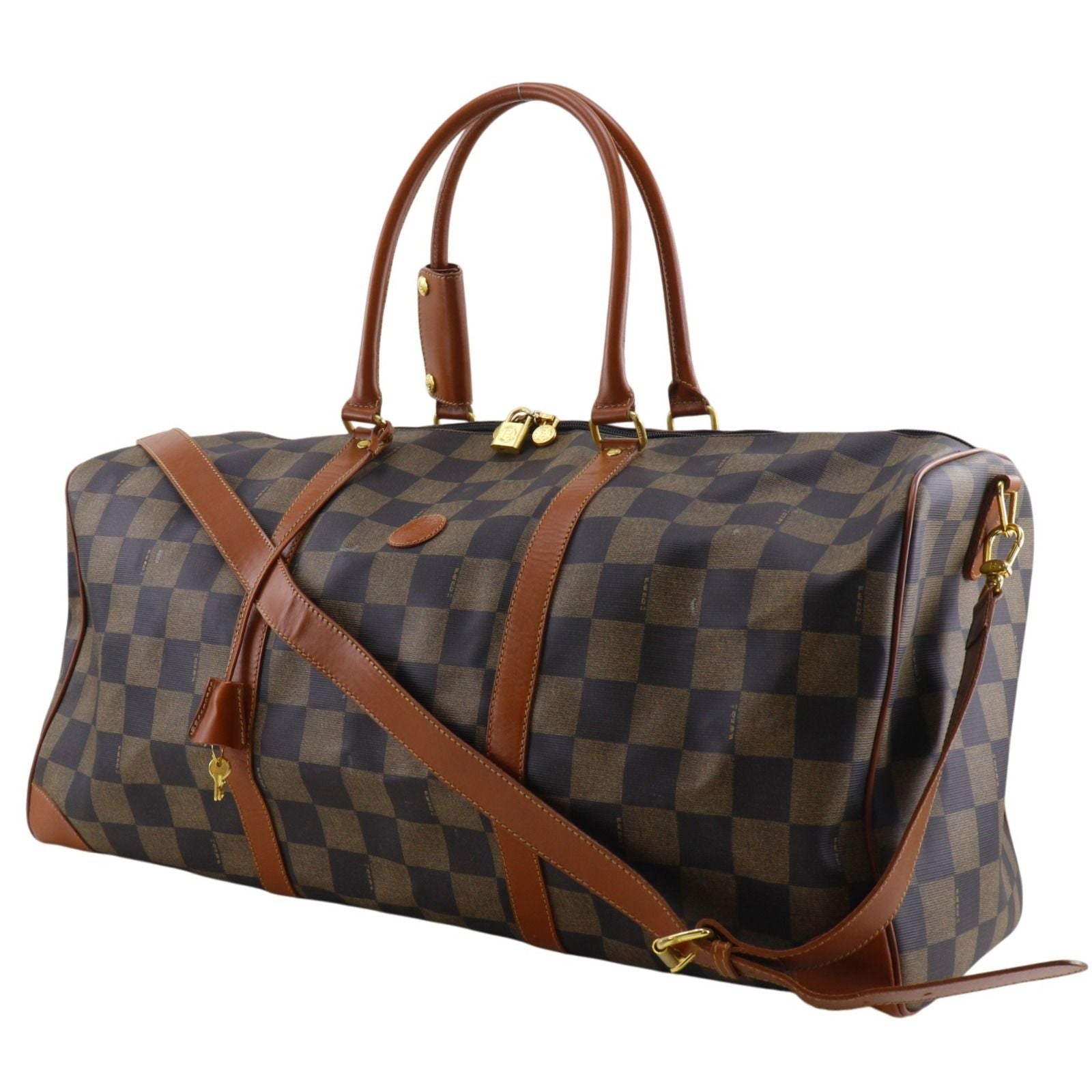 Fendi Pecan Brown Boston — view 2