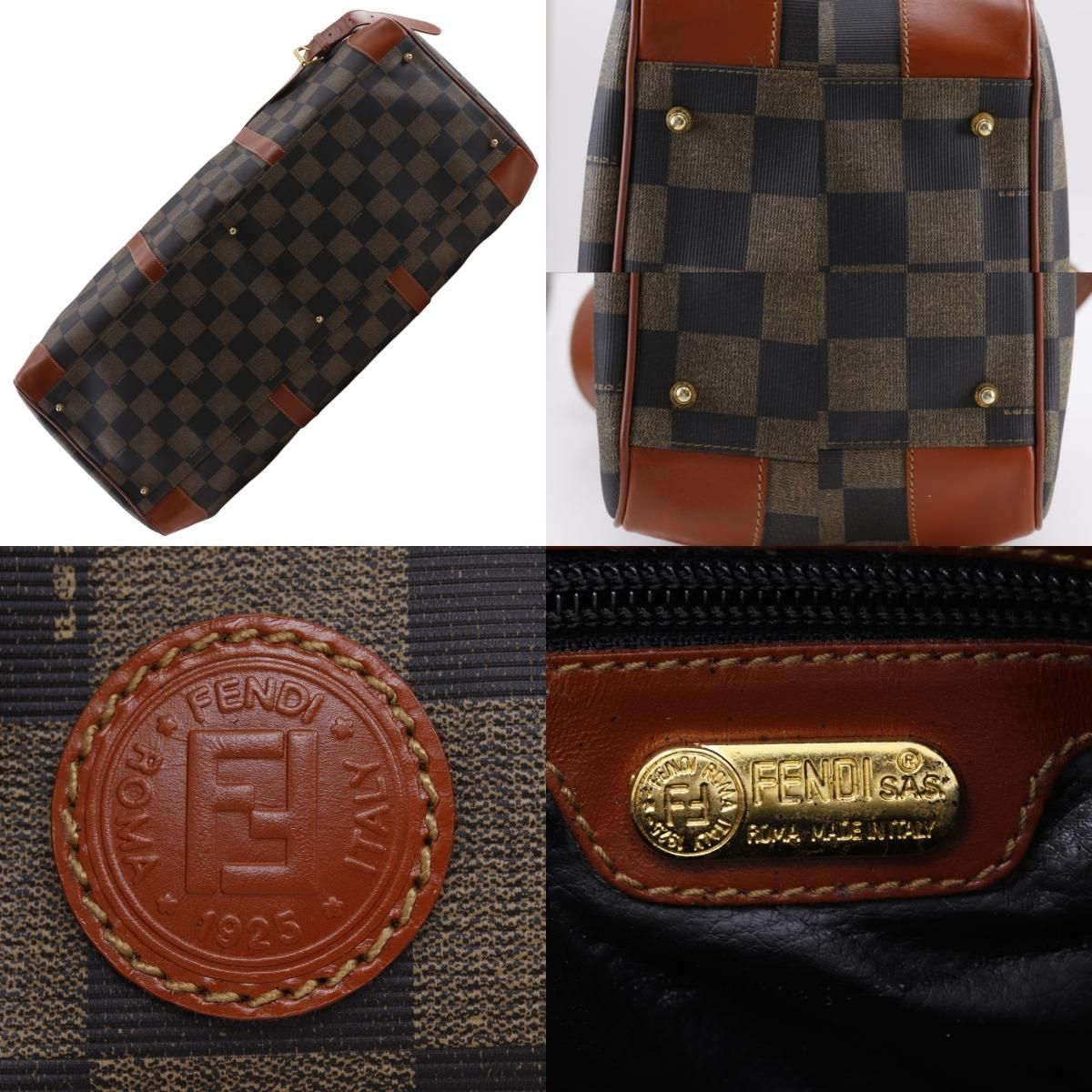 Fendi Pecan Brown Boston — view 9