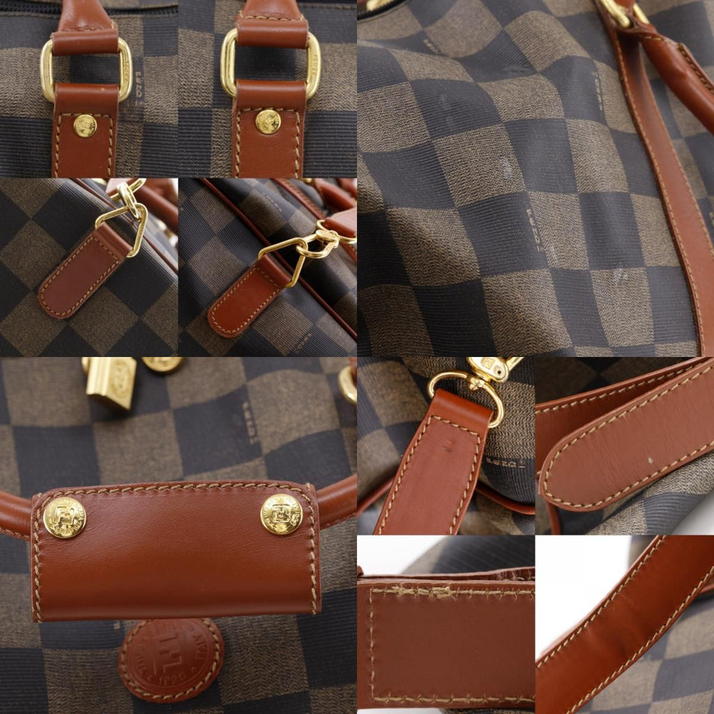 Fendi Pecan Brown Boston — view 8