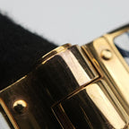 Hermes Charnier Blue Gold Bracelet — view 8
