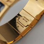 Hermes Charnier Blue Gold Bracelet — view 5