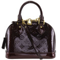 Louis Vuitton Alma BB 2-Way Shoulder Monogram Vernis Allamant Handbag