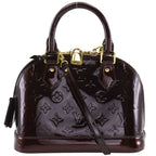 Louis Vuitton Alma BB 2-Way Shoulder Monogram Vernis Allamant Handbag
