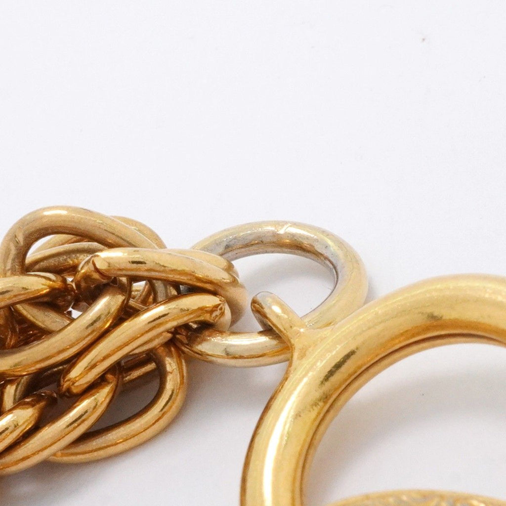 Chanel Bracelet Vintage Logo Gold Plated — view 8