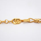 Chanel Necklace Vintage CC Logo Loupe Gold Plated — view 4