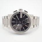 Gucci 101.2 Chronograph Quartz Watch Black Dial Leather Strap Pawn — view 2