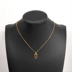 Dior Necklace CD Logo Gold Plated — view 6