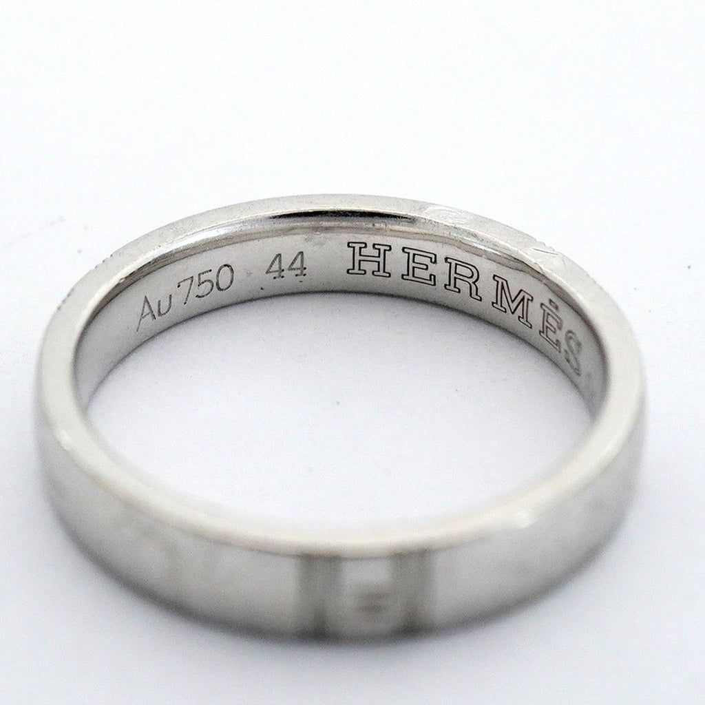 Hermes Ring Alliance Kelly 18k White Gold — view 4