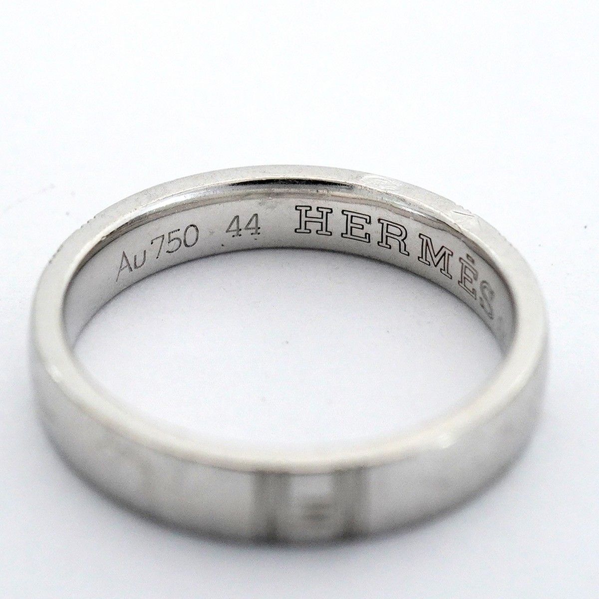 Hermes Ring Alliance Kelly 18k White Gold — view 4