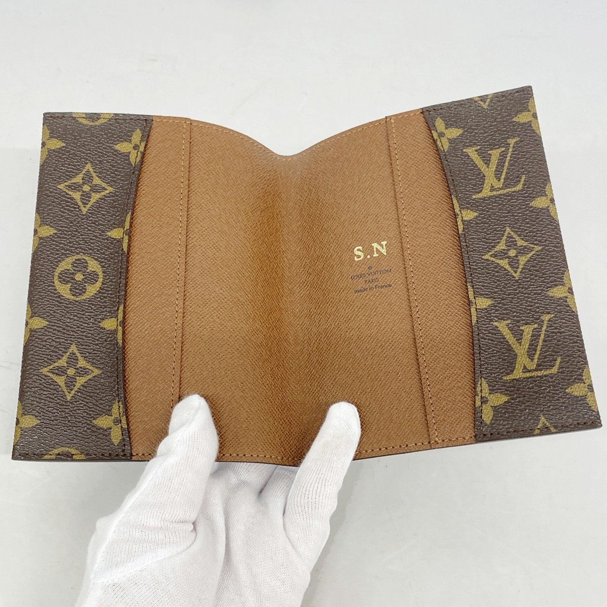 Louis Vuitton Notebook Cover Damier Couverture Carnet PM Brown Agenda — view 3
