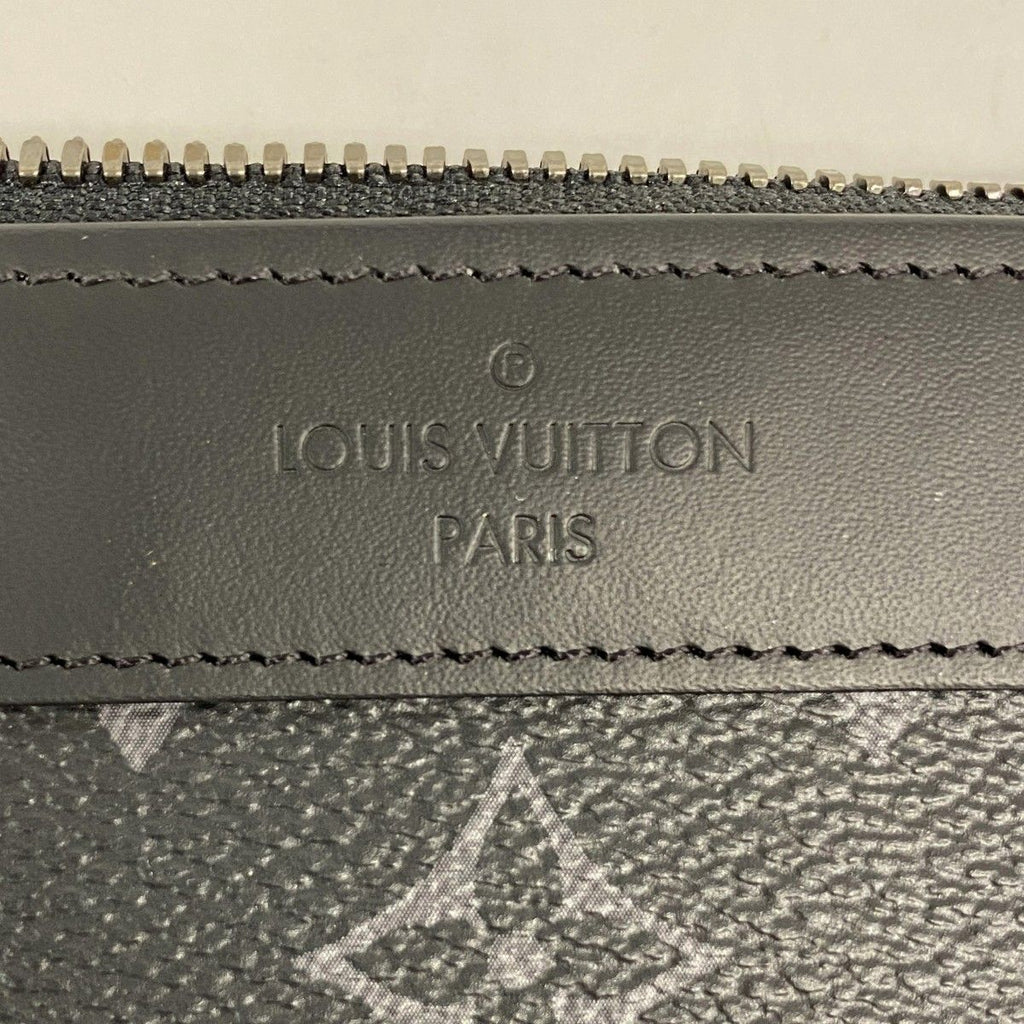 Louis Vuitton Pouch Monogram Eclipse Pochette Discovery PM Black — view 5