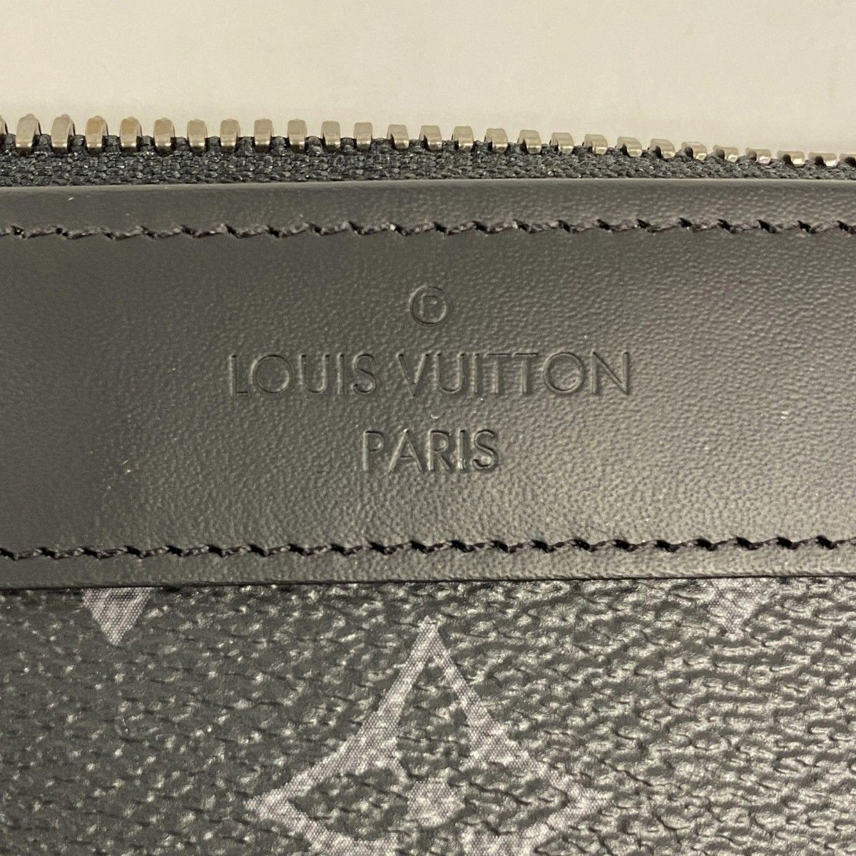 Louis Vuitton Pouch Monogram Eclipse Pochette Discovery PM Black — view 5